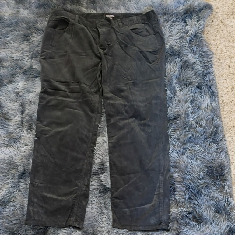 Michael Kors Men's Dark Gray Corduroy Pants